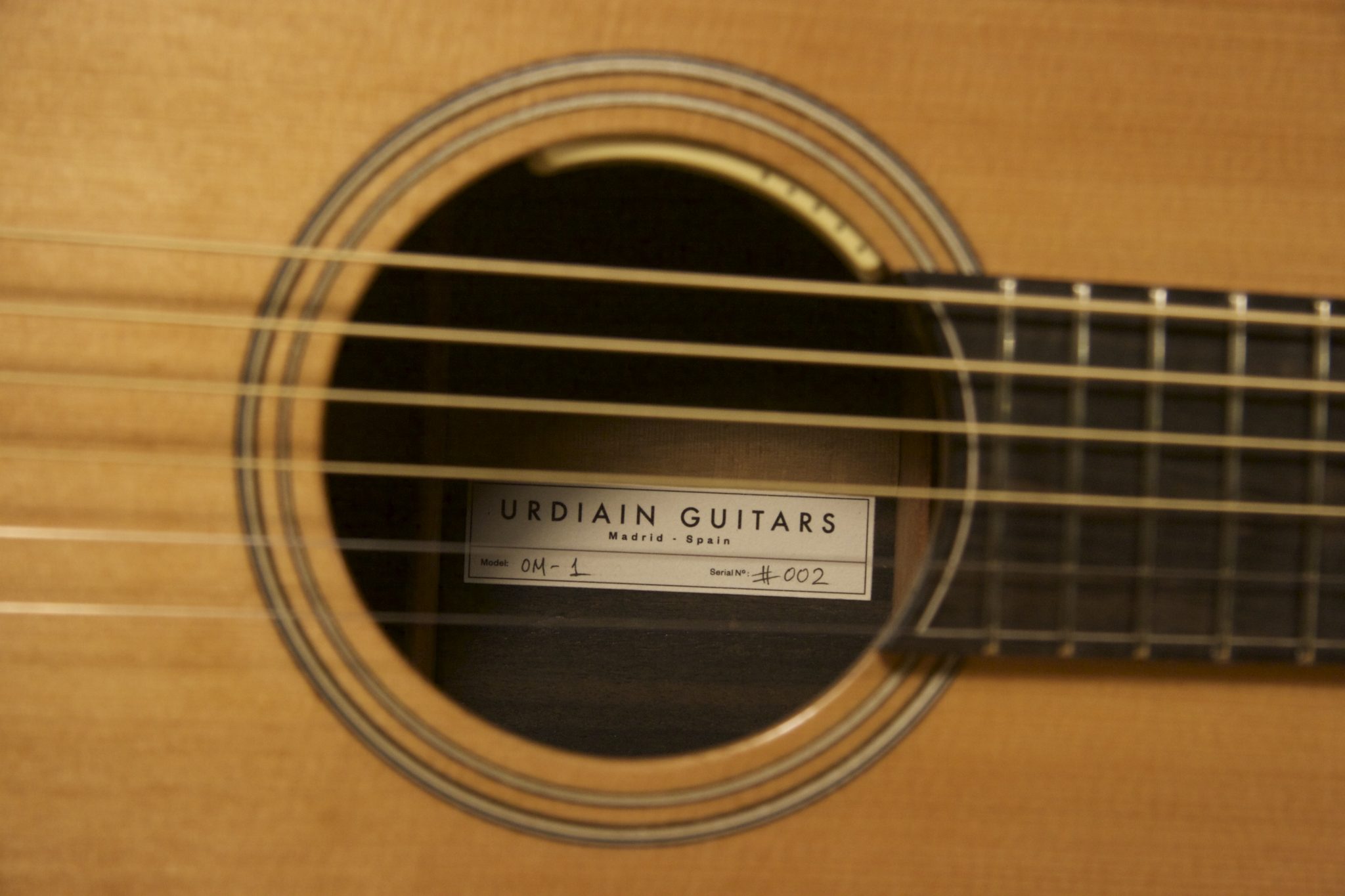 Urdiain Guitars OM-1 #002